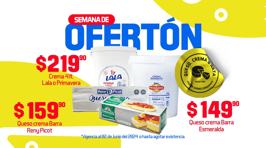 Oferta Mayo vence 02 junio
