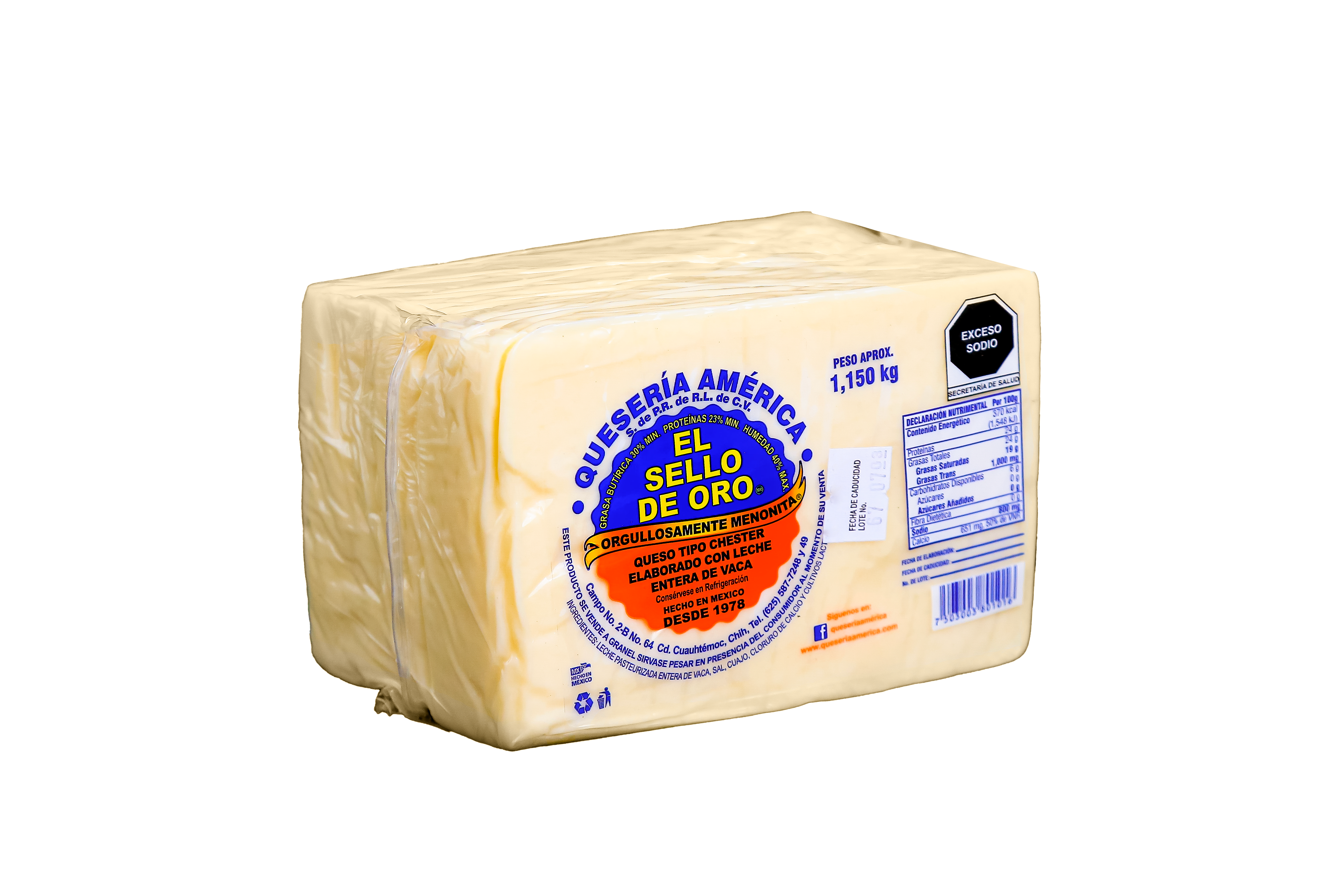 Queso El Sello de Oro
