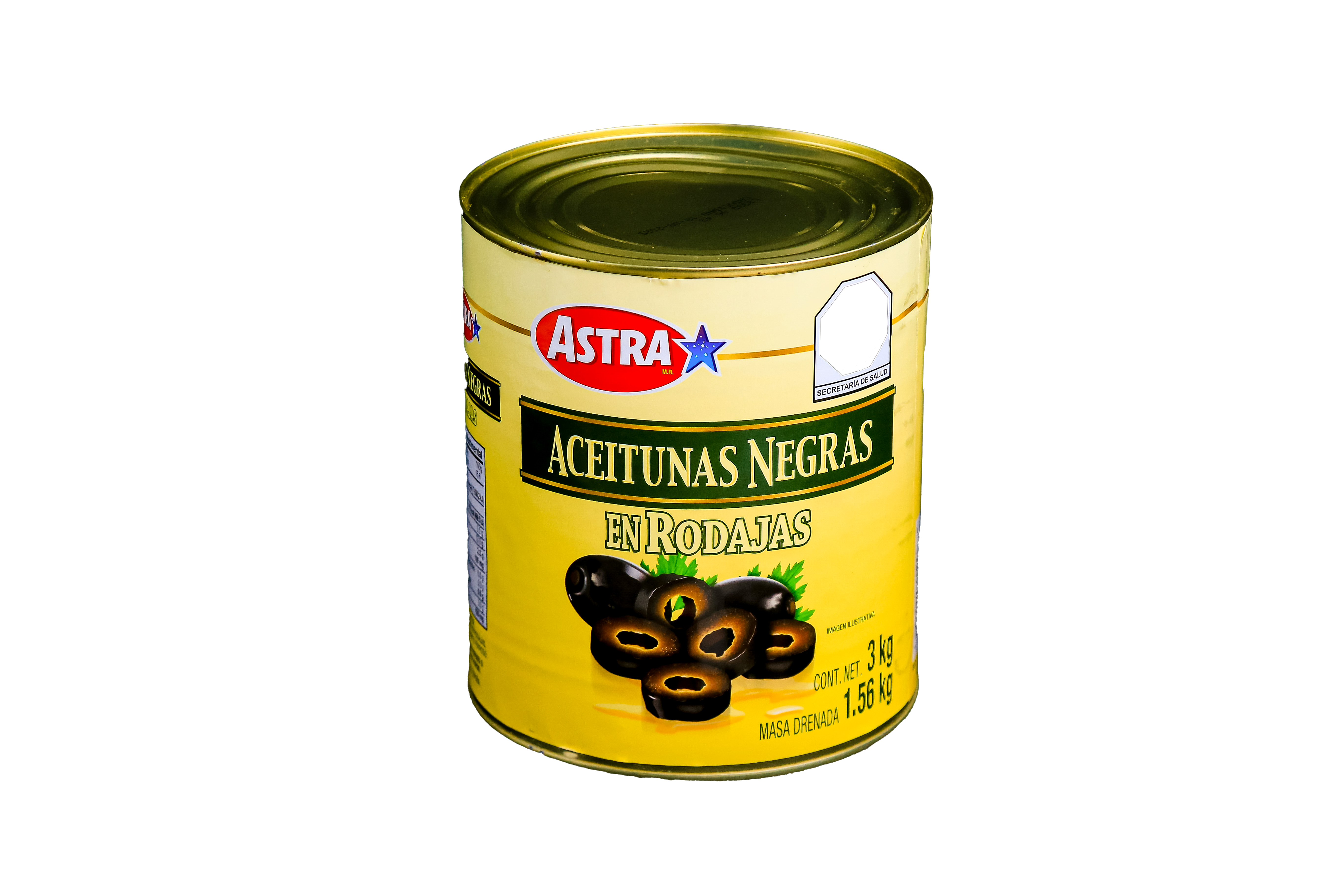 Aceitunas Negras Rebanadas La Pradera 3kg