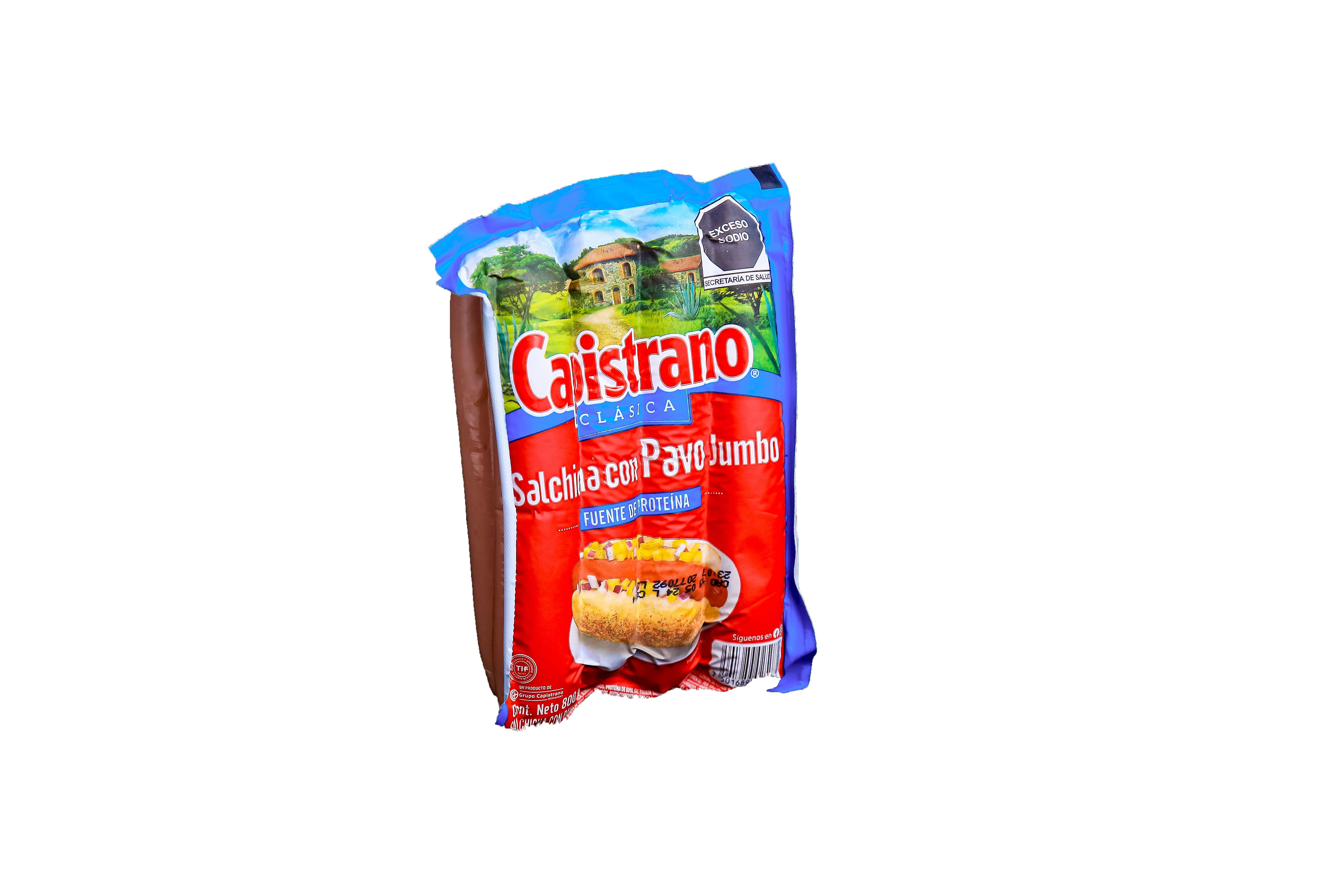 Salchicha Jumbo Capistrano 800 GR