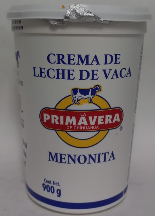 Crema Primavera 900 ml 