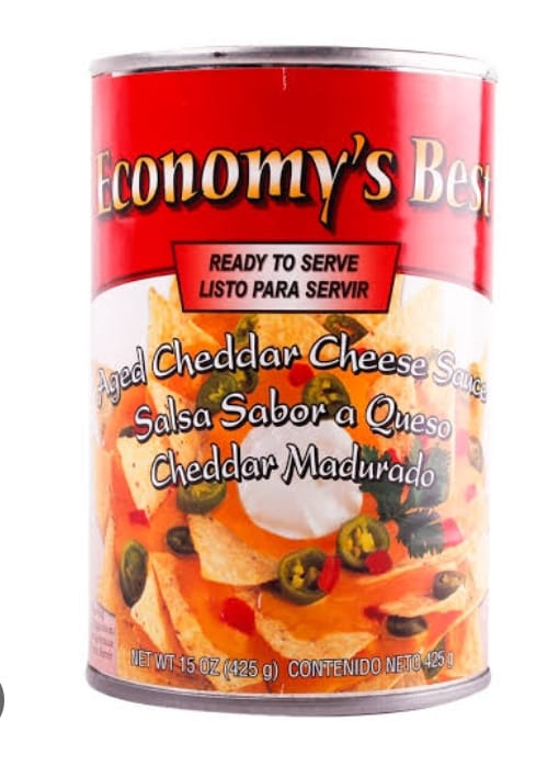 Queso Cheddar economy 425 gr