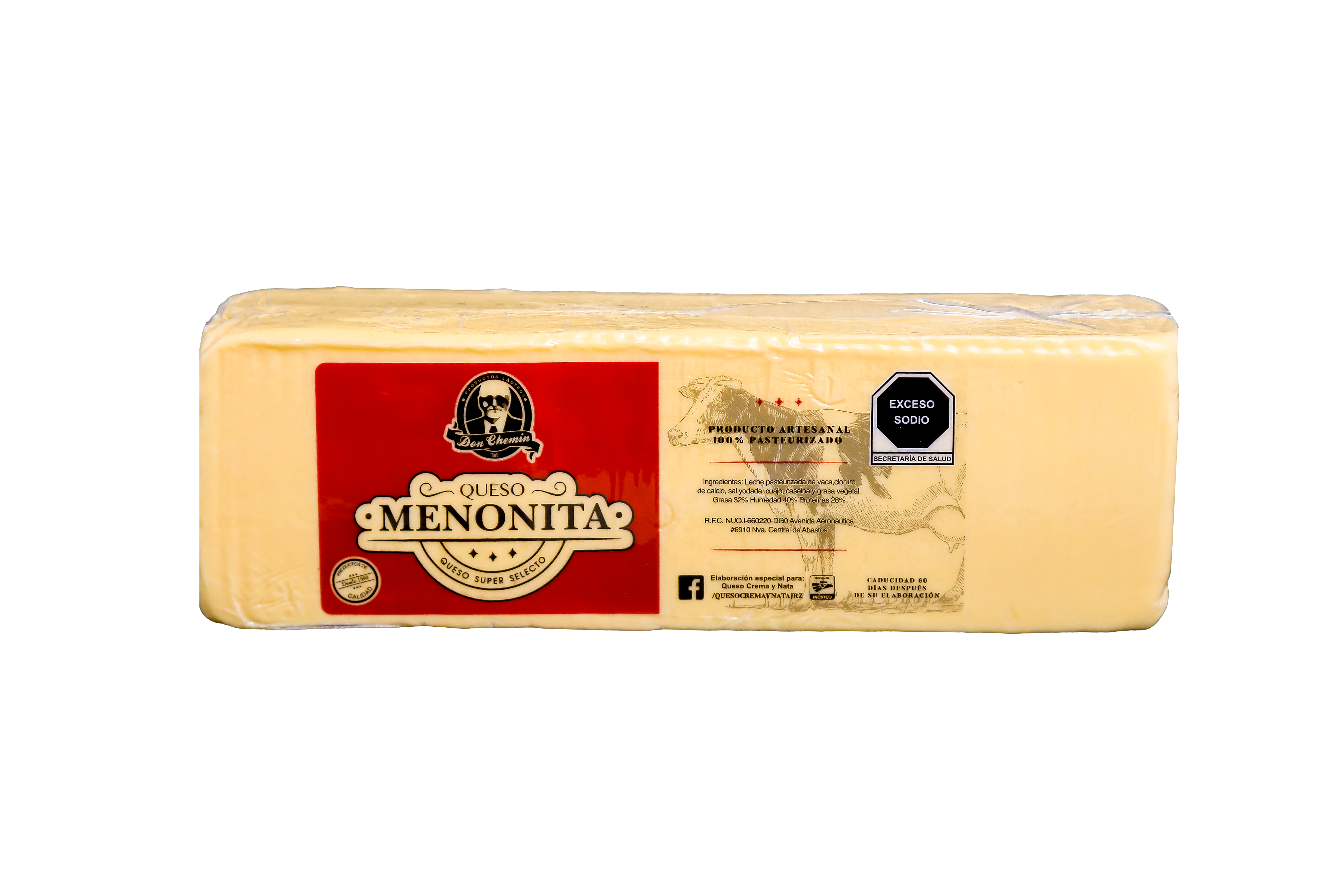 Queso en barra super selecto